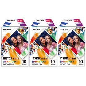 Fujifilm Instax mini Spray Art 10x3 Film Seti