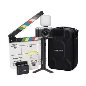 Fujifilm X-M5 + 15-45mm Lens Gümüş Vlogger Kit