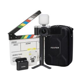 Fujifilm X-M5 II + 16-50mm Lens Gümüş Vlogger Kit