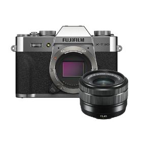 Fujifilm X-T30II Gümüş + XC15-45 mm Kit Fotoğraf Makinesi