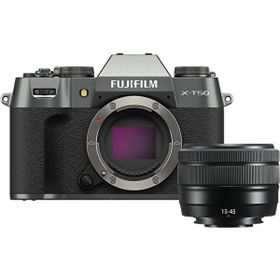 Fujifilm X-T50 +15-45mm Lens Antrasit Aynasız Fotoğraf Makinesi