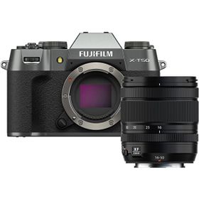 Fujifilm X-T50 + 16-50mm Lens Antrasit Aynasız Fotoğraf Makinesi