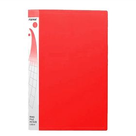 Fujika 10'lu Kırmızı Üstten Cepli Dosya