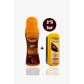 Fujika 75 Ml Kahverengi Likit Ayakkabı Boyası