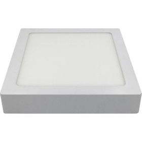 Fujika 8W Sıva Üstü Kare Beyaz LED Panel Armatür