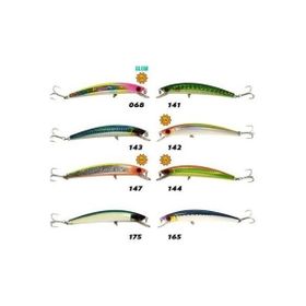 Fujin 0-141 Flashes Green Crazy Minnow 110F 12 gr Maket Balık
