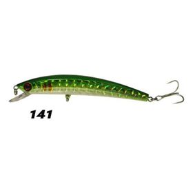 Fujin 0-141 Flashes Green Crazy Minnow 110F 12 gr Maket Balık