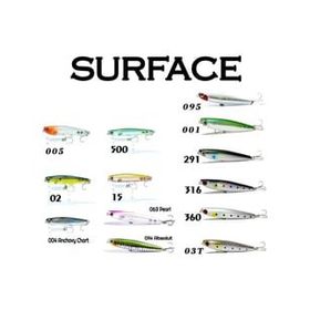 Fujin 001 Half Green Surface Minnow SF-90SW Maket Balık