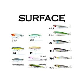 Fujin 004 Anchovy Chart Surface Minnow Sf-90sw Maket Balık