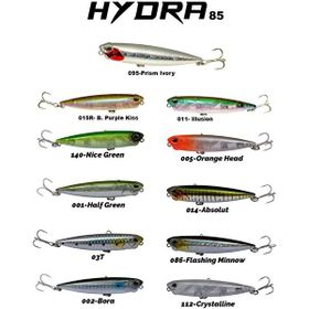 Fujin 011 Illusion Hydra 85 mm 10 gr Su Üstü Maket Balık