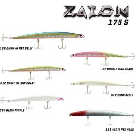 Fujin 012 Shiny Yellow Chart Zaion 175S 175 mm 50 gr Maket Balık