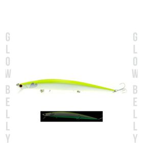 Fujin 017 Glow Belly Flux 175 mm 29 gr Sinking Maket Balık