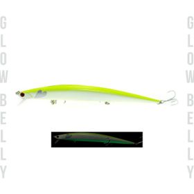 Fujin 017 Glow Belly Flux 175 mm 29 gr Sinking Maket Balık