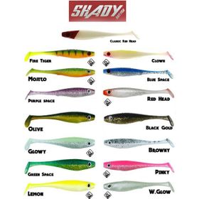 Fujin 018 Shady 10cm Purple Space Silikon Balık