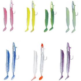 Fujin 021 Blue Glitter Salt Eel 10 cm 12 gr x2 Silikon Yem