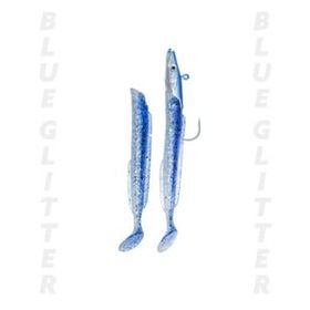 Fujin 021 Blue Glitter Salt EEL 13 cm 22 gr x2 Silikon Yem