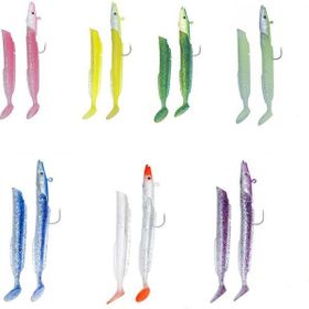 Fujin 021 Blue Glitter Salt EEL 13 cm 22 gr x2 Silikon Yem