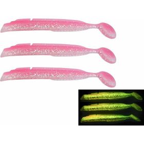 Fujin 021 Blue Glitter Salt Eel Body 13 cm 3 Adet Silikon Yem Gövde