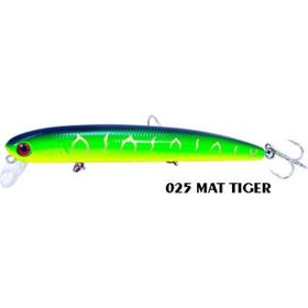 Fujin 025 Mat Tiger Slalom SL115F 13.6 gr 11.5 cm Floating Maket Balık