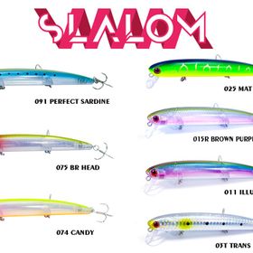 Fujin 025 Mat Tiger Slalom SL115F 13.6 gr 11.5 cm Floating Maket Balık