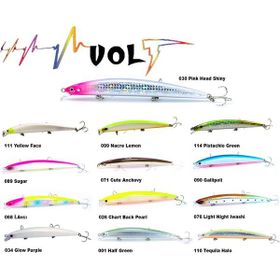 Fujin 026 Chart Back Pearl Volt VL125S 14 gr 12.5 cm Slow Sinking Maket Balık