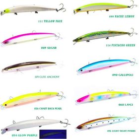 Fujin 030 Pink Head Shiny Volt VL125S 14 gr 12.5 cm Slow Sinking Maket Balık