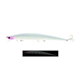 Fujin 034 Glow Purple Flux 175 mm 29 gr Sinking Maket Balık