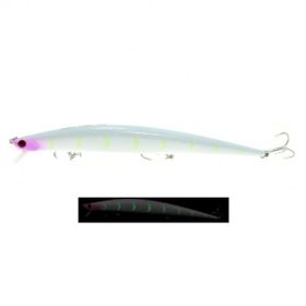 Fujin 034 Glow Purple Flux 175 mm 29 gr Sinking Maket Balık