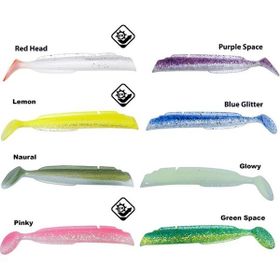 Fujin 034 Glowy Salt Eel Body 13 cm 3 Adet Silikon Yem Gövde