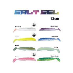 Fujin 034 Glowy Salt Eel Body 13 cm 3 Adet Silikon Yem Gövde
