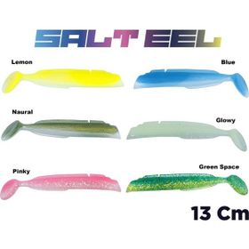 Fujin 035 Pinky Salt Eel Body 3 Adet 13 cm Silikon Yem Gövde