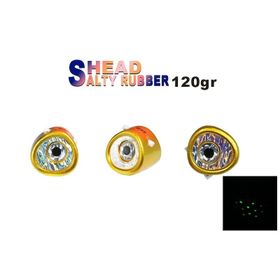Fujin 05 Orange 3D Eye Salty Rubber Head 120 gr Kafa Yem