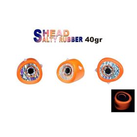 Fujin 05 Orange 3D Eye Salty Rubber Head 40 gr Kafa Yem