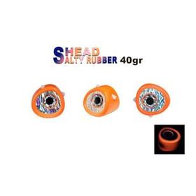 Fujin 05 Orange 3D Eye Salty Rubber Head 40 gr Kafa Yem