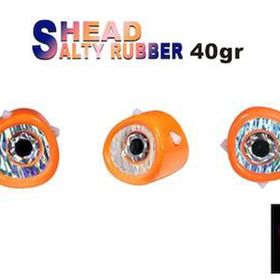 Fujin 05 Orange 3D Eye Salty Rubber Head 40 gr Kafa Yem