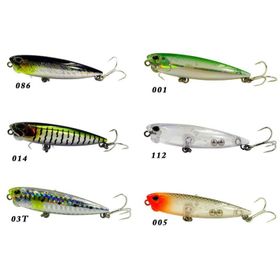 Fujin 086 Flashing Minnow Hydra 65 mm 5.5 gr LRF Su Üstü Maket Balık