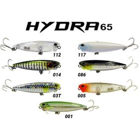 Fujin 086 Flashing Minnow Hydra 65 mm 5.5 gr LRF Su Üstü Maket Balık