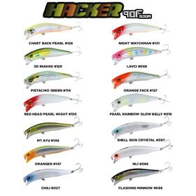 Fujin 097 Shell Skin Cyristal Hacker 90 mm 13.7 gr SSR Floating Maket Balık