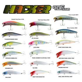 Fujin 097 Shell Skin Cyristal Hacker 90 mm 13.7 gr SSR Floating Maket Balık