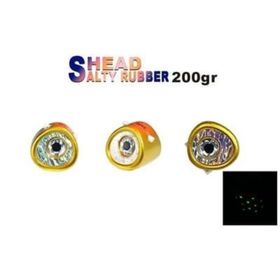 Fujin 10 Orange Glow Gold Salty Rubber Head 200 gr Kafa Yem