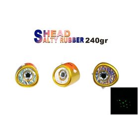 Fujin 10 Orange Glow Gold Salty Rubber Head 240 gr Kafa Yem