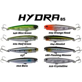 Fujin 112 Cyristalline Hydra 85 mm 10 gr Su Üstü Maket Balık