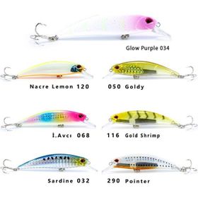 Fujin 116 Gold Shrimp Ziggy7 70 mm 9.6 gr Sinking Lrf Maket Balık