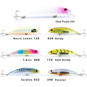 Fujin 116 Gold Shrimp Ziggy7 70 mm 9.6 gr Sinking Lrf Maket Balık