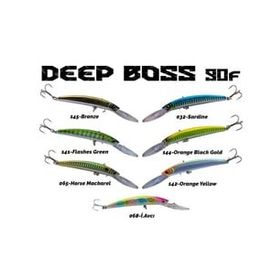 Fujin 144 Orange Black Gold Deepboss 90F 9.5 gr Maket Balık