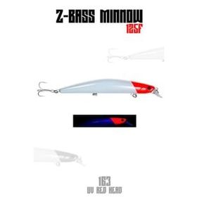 Fujin 163 UV Red Head Z-Bass Minnow 125F 21 gr Maket Balık