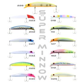 Fujin 182 Double Pink Chart Süper Minnow 11.5 cm 18 gr Maket Balık