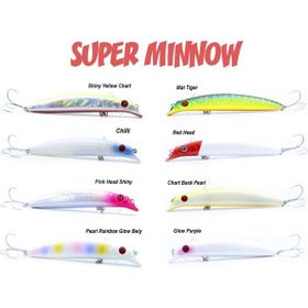 Fujin 182 Double Pink Chart Süper Minnow 11.5 cm 18 gr Maket Balık