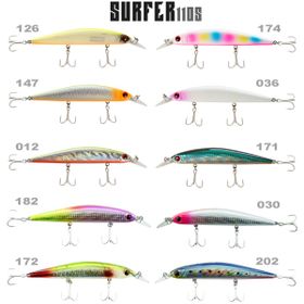 Fujin 182 Double Pink Chart Surfer 110S 20 gr 11 cm Maket Balık