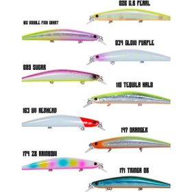 Fujin 182 Double Pink Chart Z-Bass Minnow 125F 21 gr Maket Balık